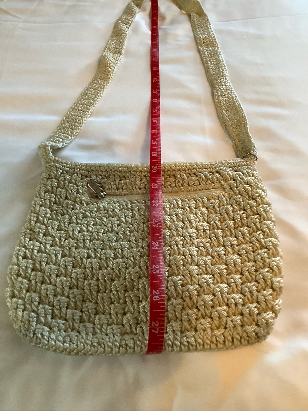 The Sak Beige/Cream Woven Shoulder Bag - Picture 7 of 8